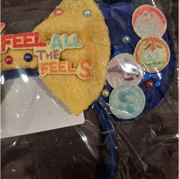 Inside Out Mouse Mickey Ears Headband for Disneyland Walt Disney W… - Picture 6 of 6
